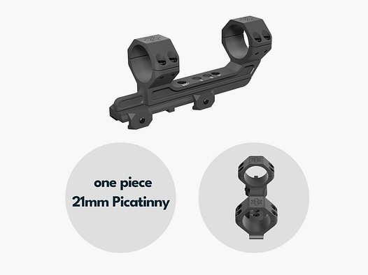 Vector Optics XASR-3037 Verstellbare Extended X-Akku Blockmontage für 30mm Tubus h=38mm