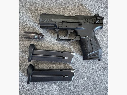 Walther P22 P.a.k. incl. two magazines