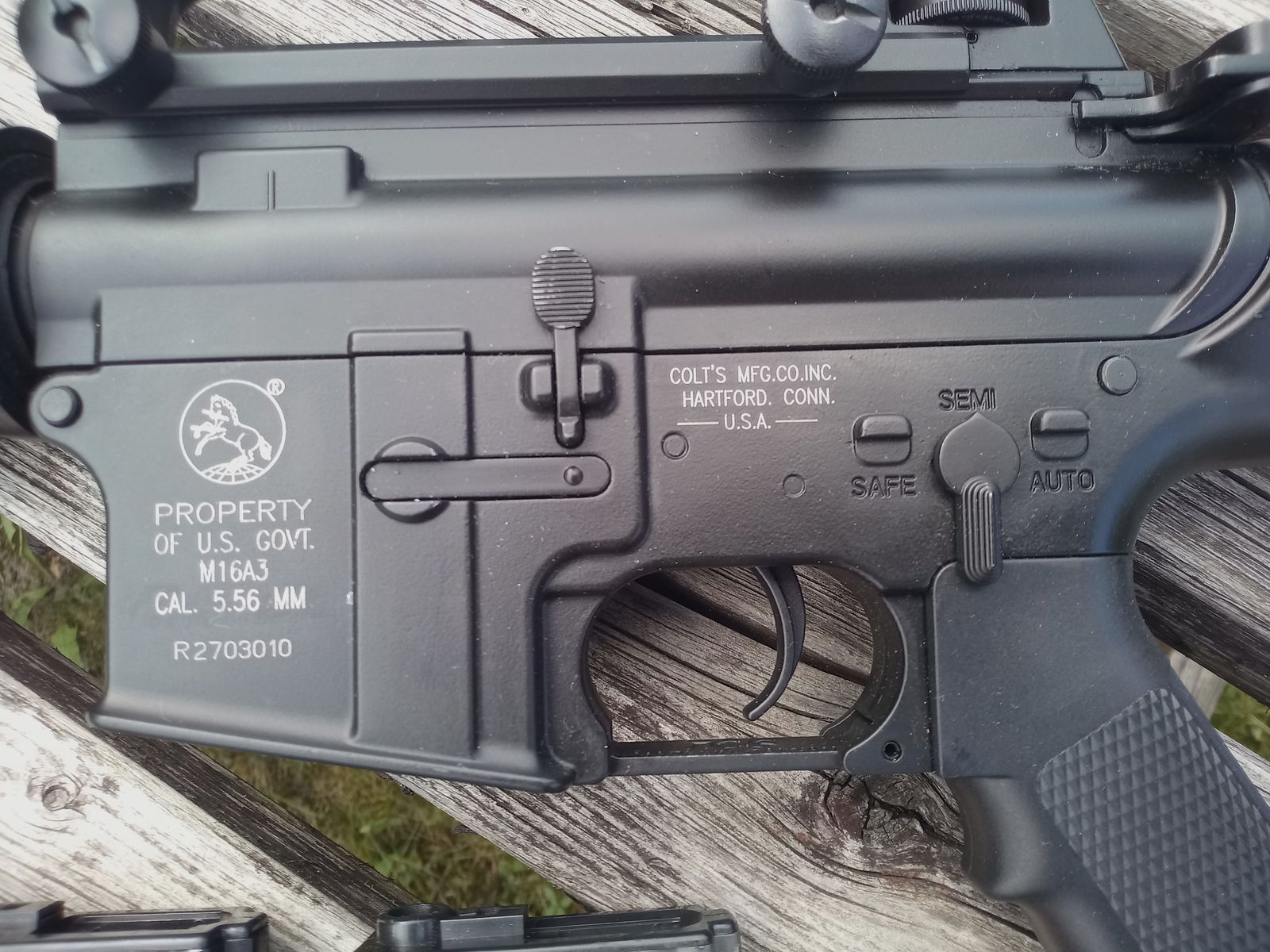S-AEG Sturmgewehr Colt M16 A3  1,7 Joule ab 18 Jahren F Zeichen  ICS