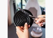 MagUp Pad, Pad Magnetico di Retrofit per Piatto, Set di 2, nero, ø 6 – 14 cm