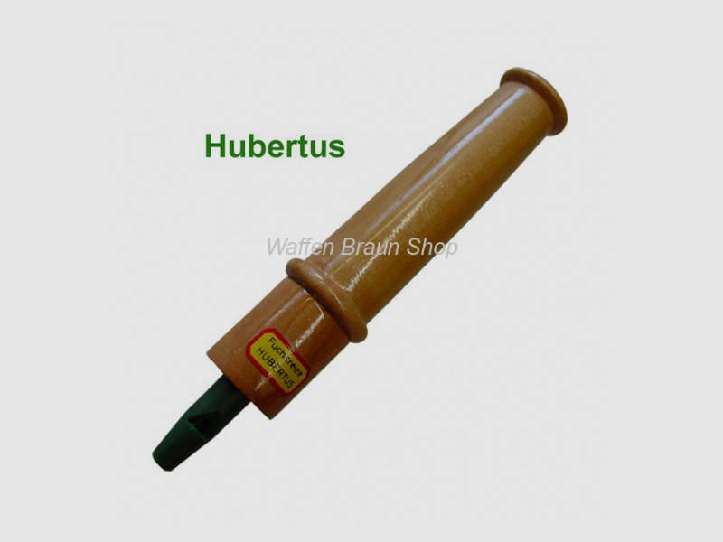 HUBERTUS Hasen- und Kaninchenklage aus Holz, kombiniert mit Mauspfeifchen aus Kunststoff. 10cm lang