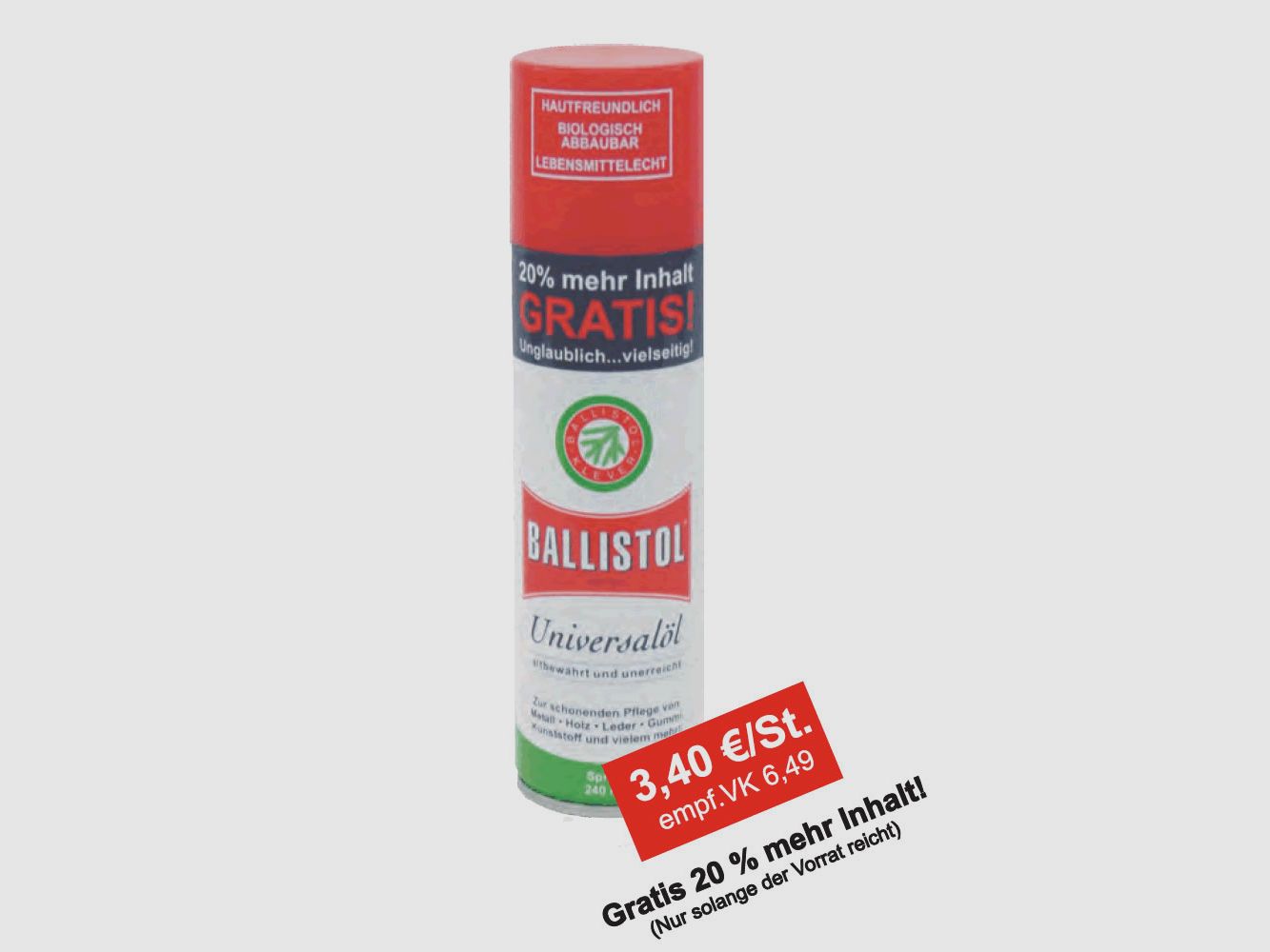 Ballistol Spray 240 ml Sondergre