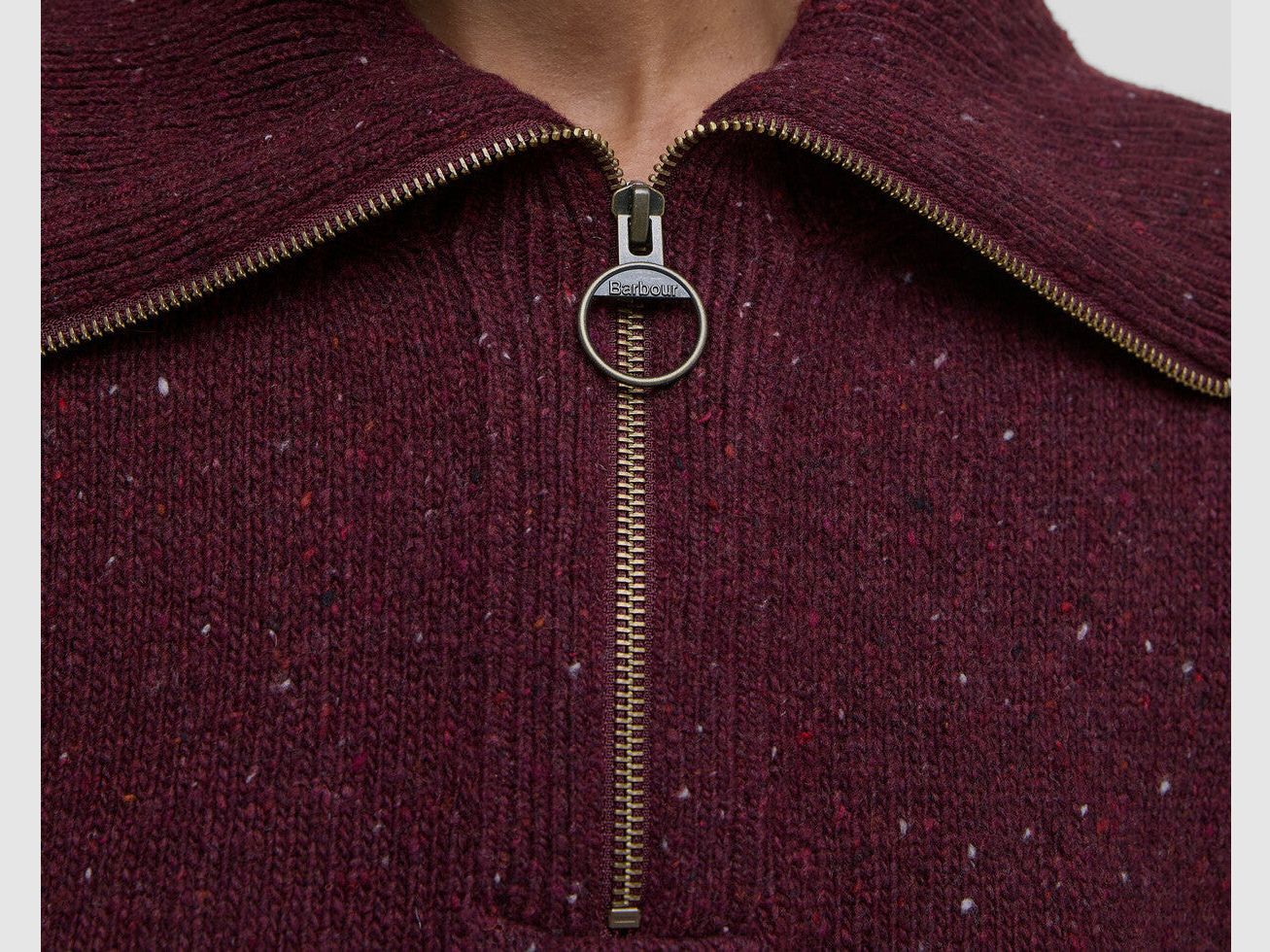 Barbour Pullover Lavensdale red HW25