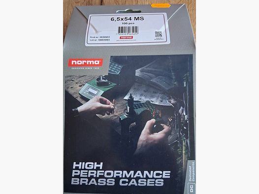 Norma Hülsen 6,5 x 54 Mannlicher Schönauer