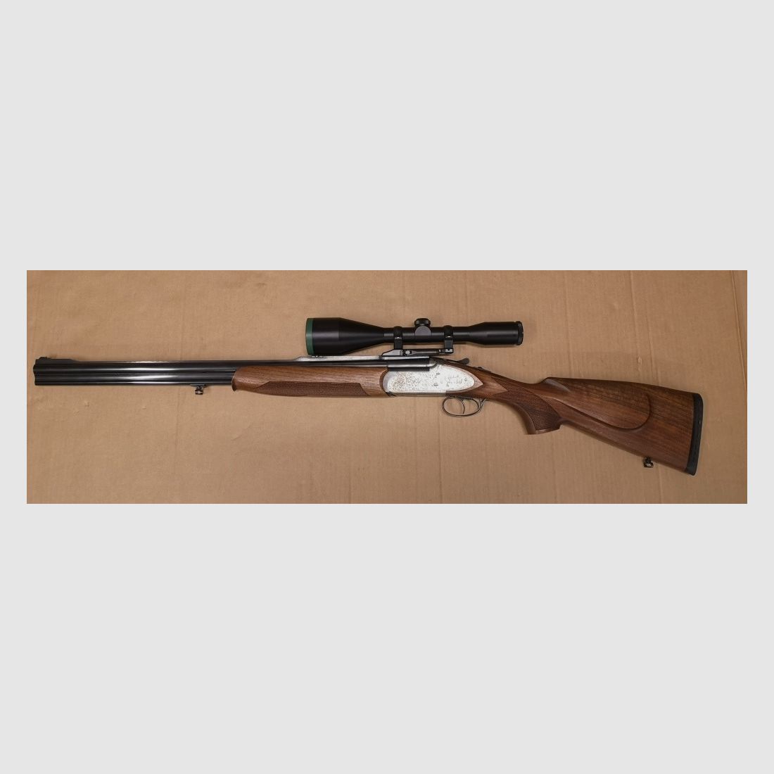 Bock rifle S2000 Luxury 7x65R and 12/70 side lock