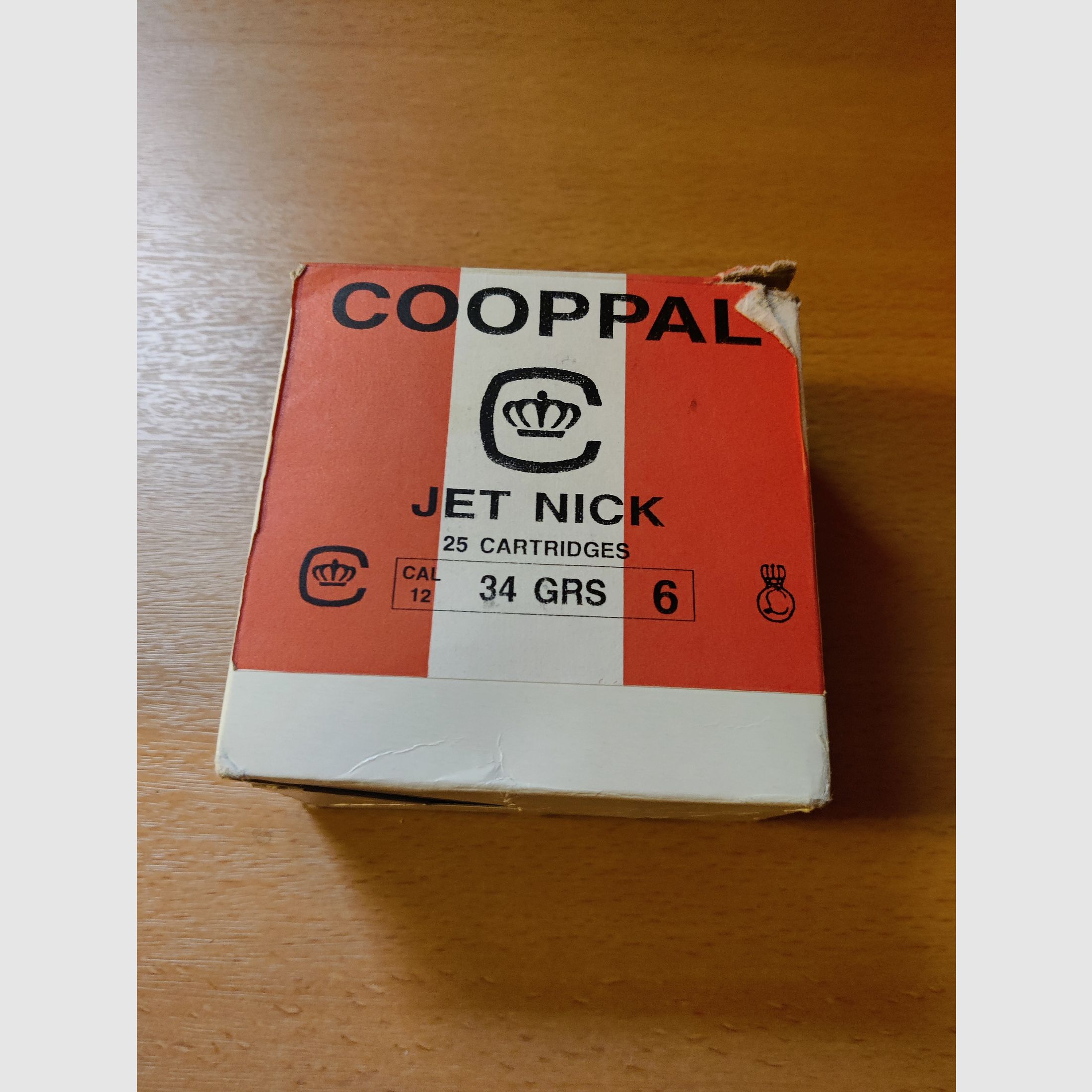 25 Cooppal shotgun cartridges 12/70