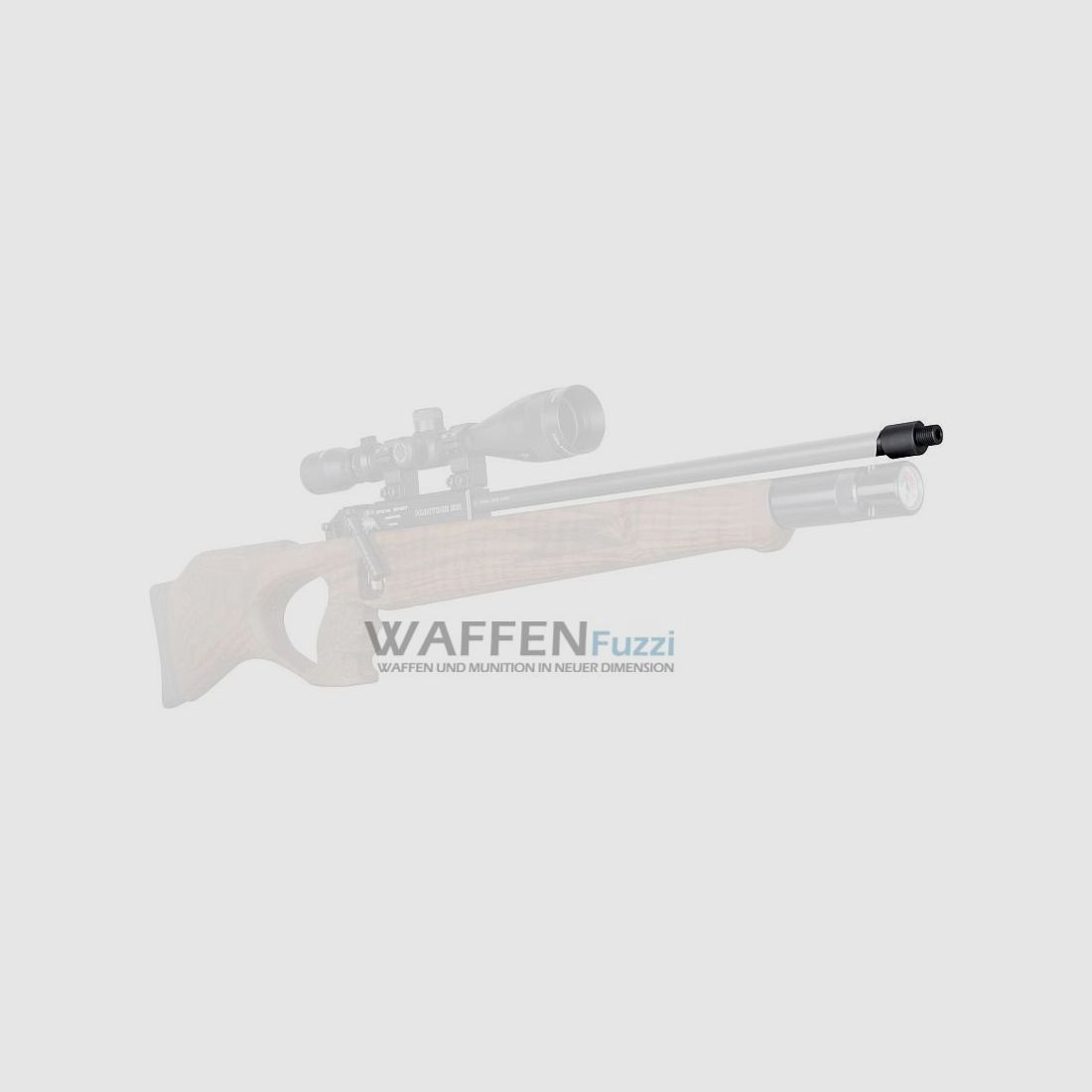 Steyr silencer adapter to 1/2 inch UNF thread