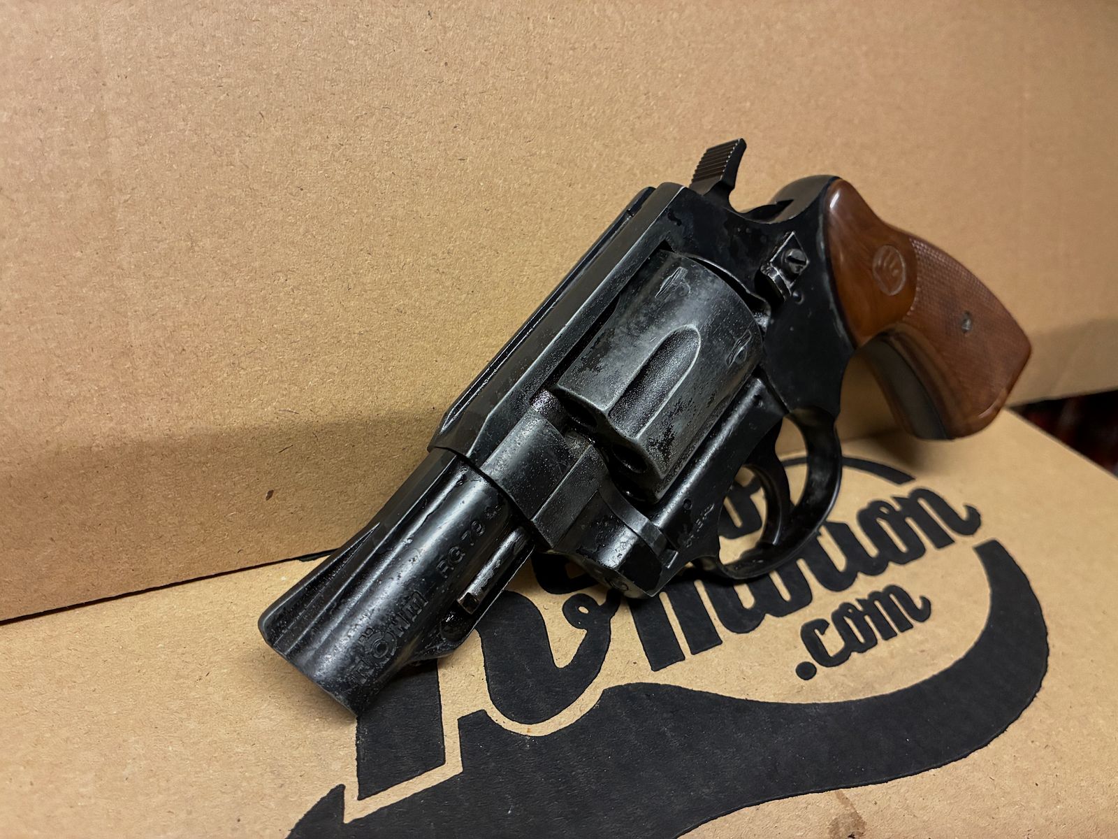 Röhm RG 79 9mm blank cartridge blank firing gas revolver gas pistol W. Germany PTB 341