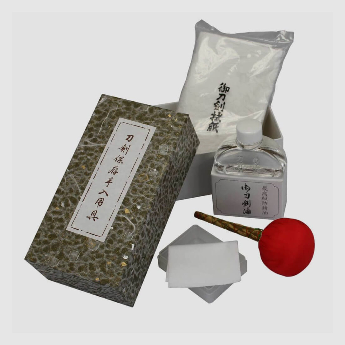 Schwertpflegeset aus Japan