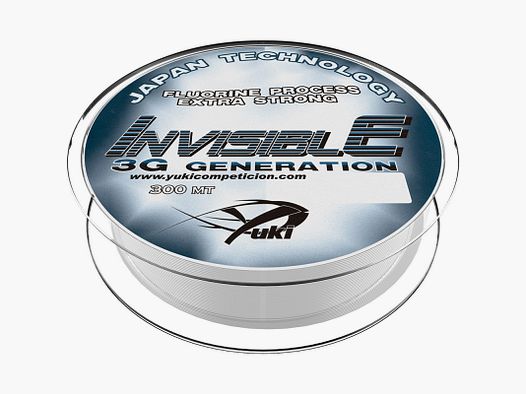 NYLON YUKI INVISIBLE TRANSPARENT 300M