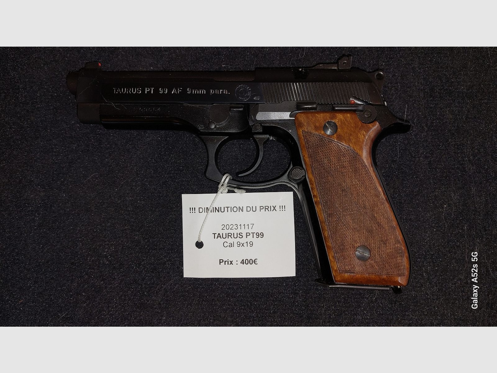 Taurus PT99-pistool 9x19