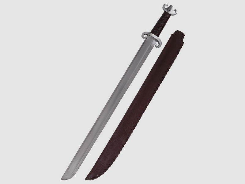 Sax Wikinger Langsax Peterson Skramasax Schwert 82 cm
