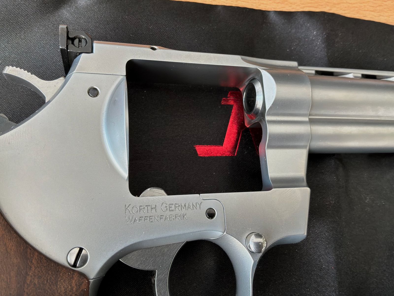 Korth Revolver Classic Cal.357 Mag 6 Zoll Silber