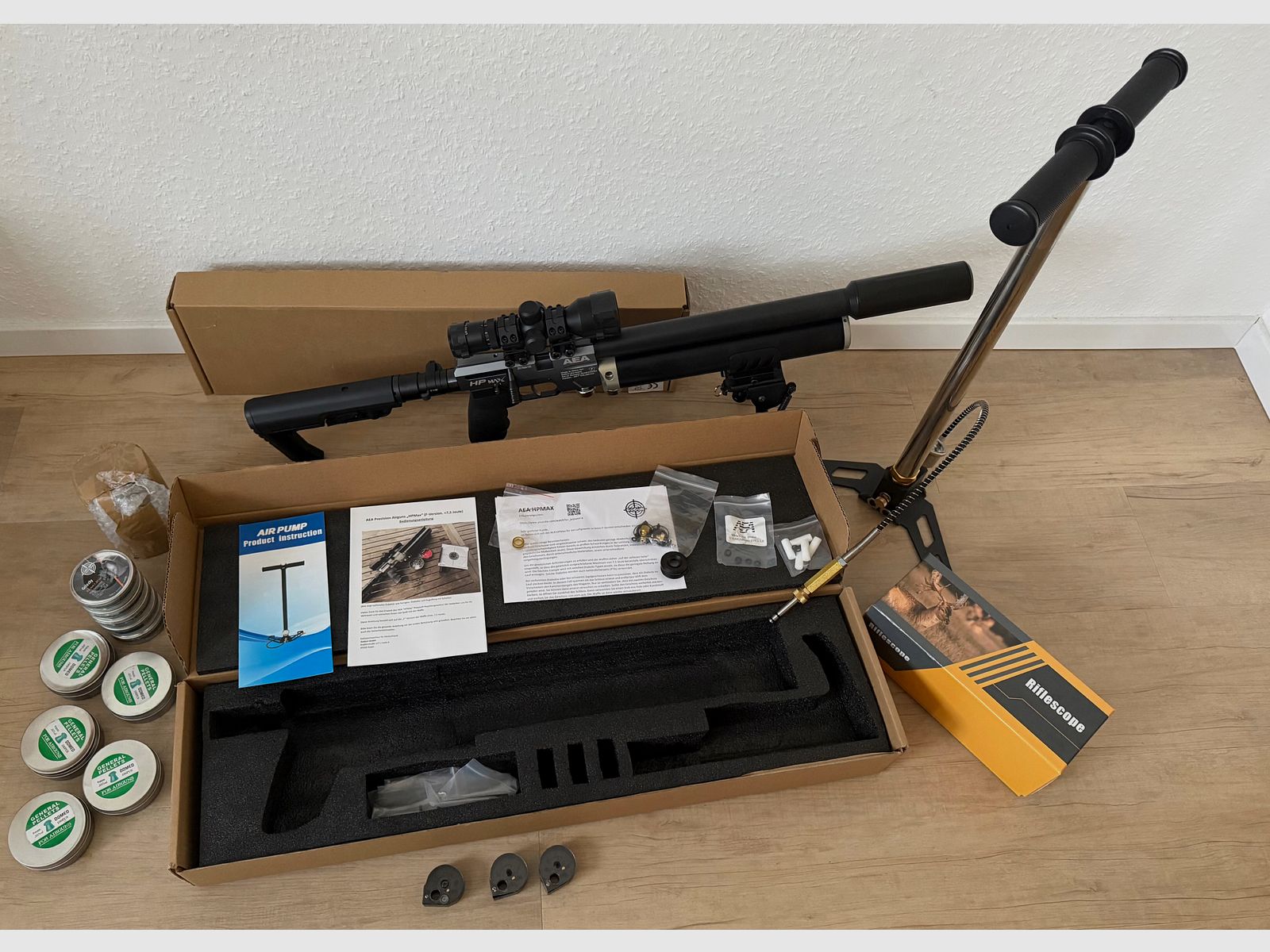 AEA HPMax CAL 357/9mm Airgun