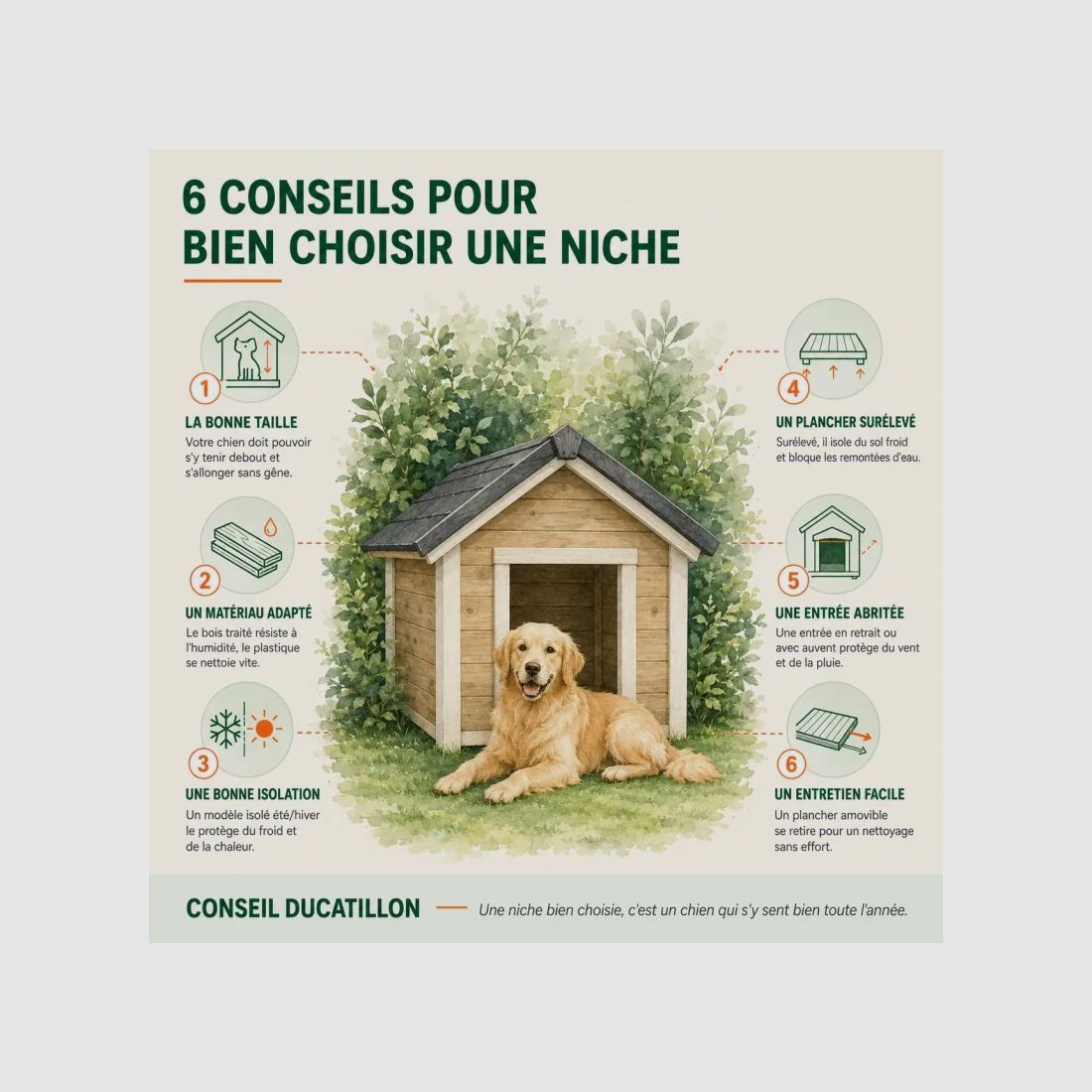 Nido per cane in polipropilene con porta 120 × 115 × 120 cm, immagine 9 di 11