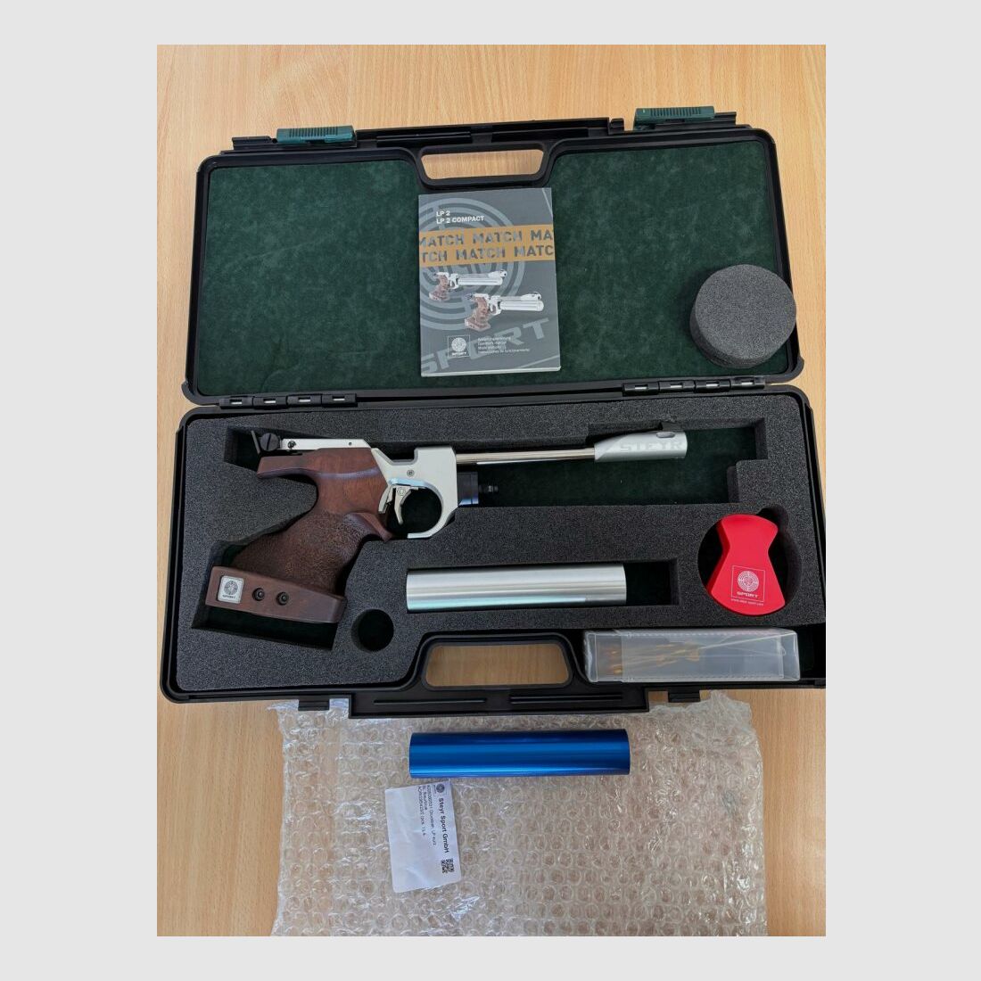 Steyr LP2 Compact, argento