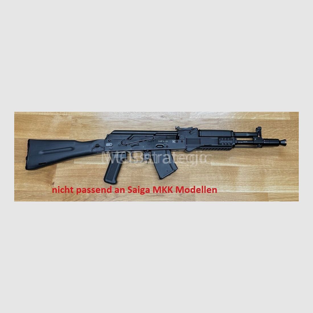 Gewindeadapter M24x1,5 RH auf M14x1 LH passend für AK74 oder Saiga Gewindeadapter M24x1,5 rechts auf M14x1 links gefertigt aus 42CrMo4 und nitriert auch ggf. passend für Arsenal Saiga MK AK74 AK74M AK100 Serie