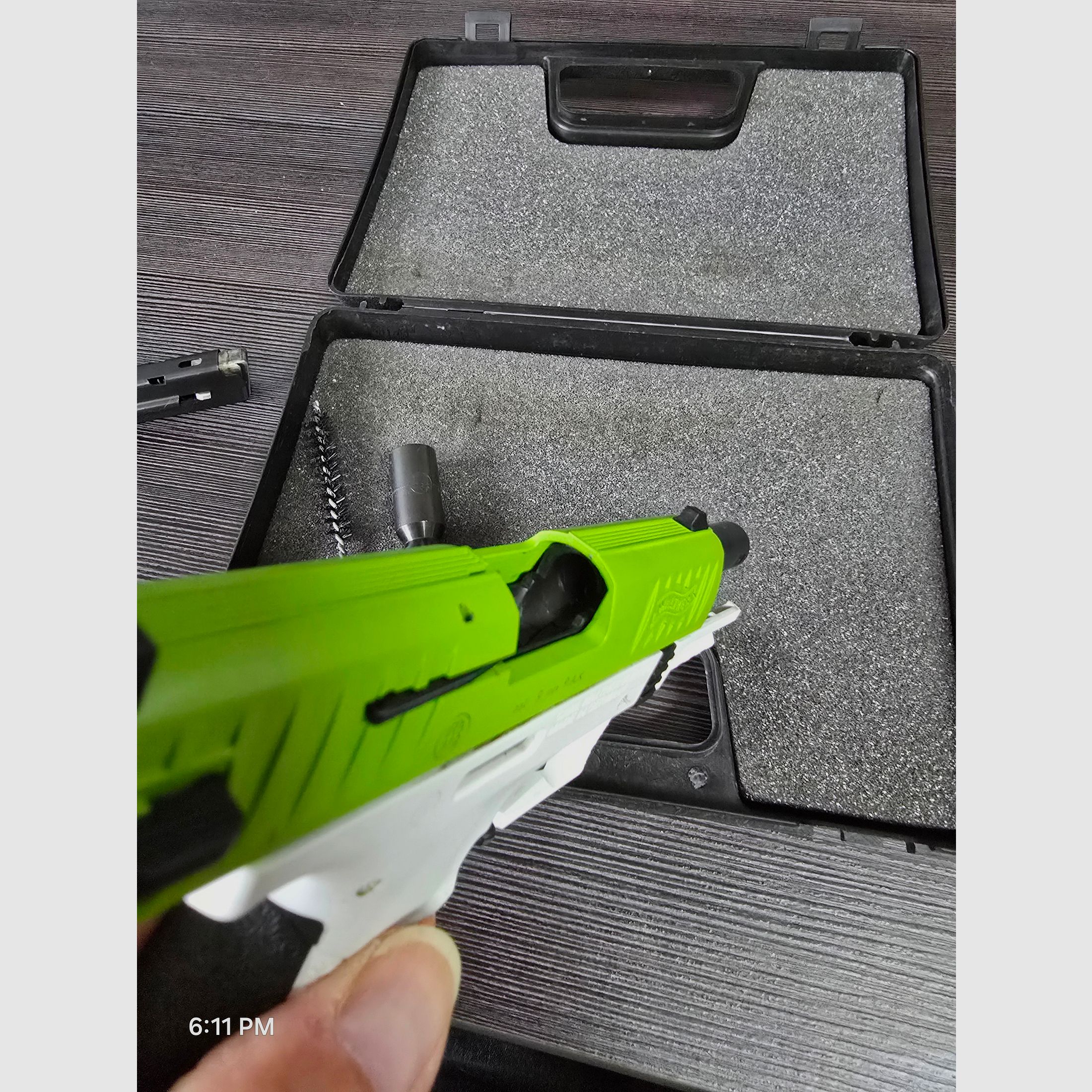 Walther P22Q Grün/ White  Edition