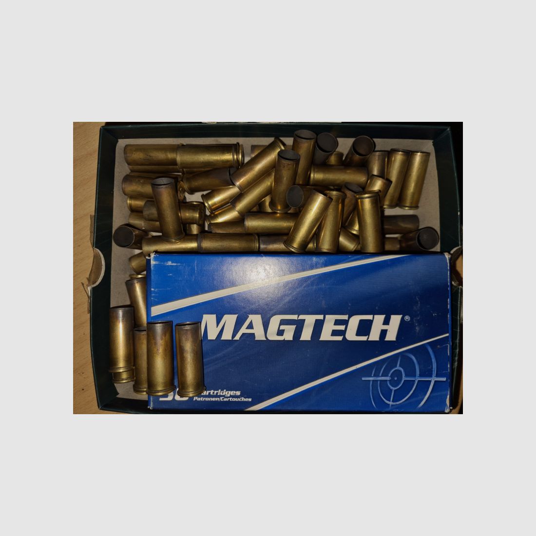 .44 Remington Magnum Hülsen knapp über 100 Stück CBC Magtech, IMI