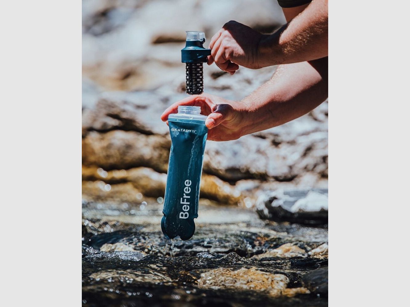 Katadyn BeFree Filter AC 0.5L Slate Blue