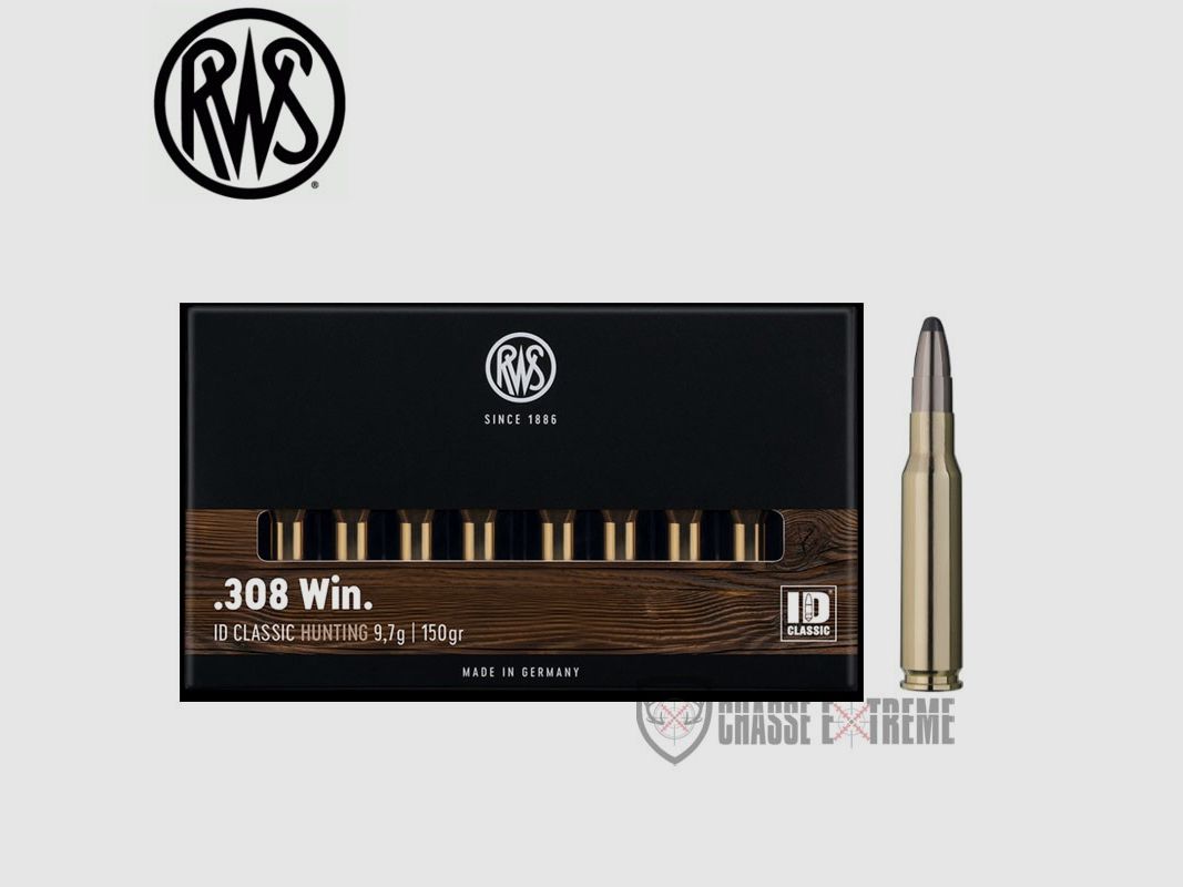 20 nabojów RWS kal. 308 Win 150gr ID Classic