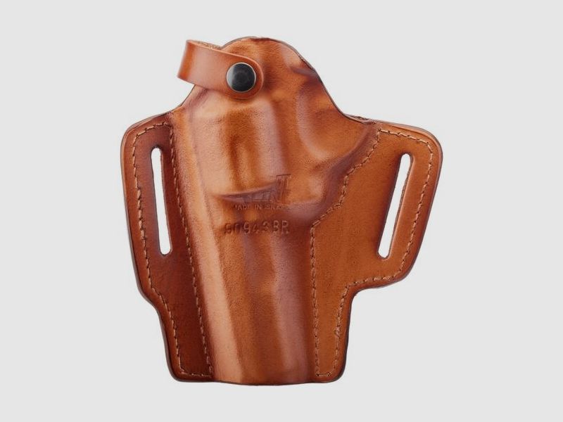 Front Line Holster Pancake Leer Volledige Maat 6" Rev. 357