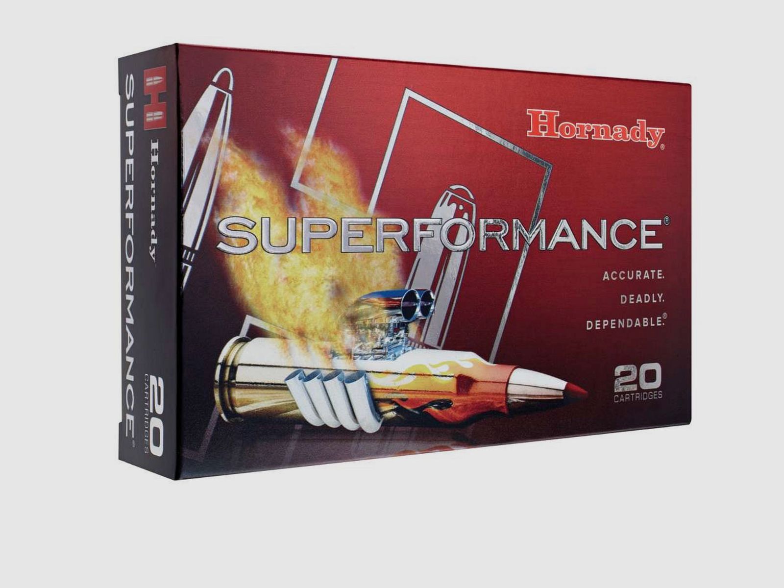 Hornady 81153 .30-06 Spr. Superformance SST 10,7g 165grs. Munición de rifle