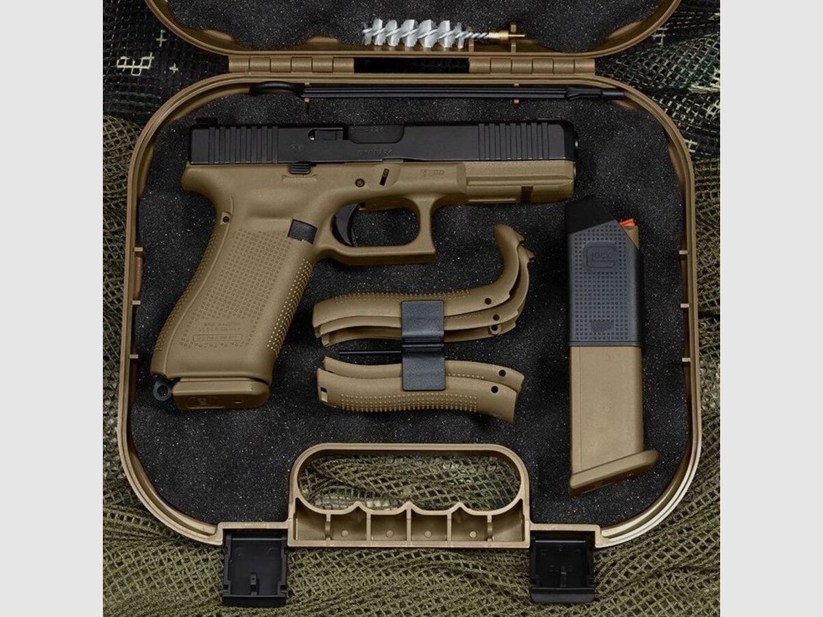 Glock 17 Gen 5 FS COYOTE – 17 Schuss – Kal. 9X19 – Neu – Französisches Militär!, Bild 4 von 5