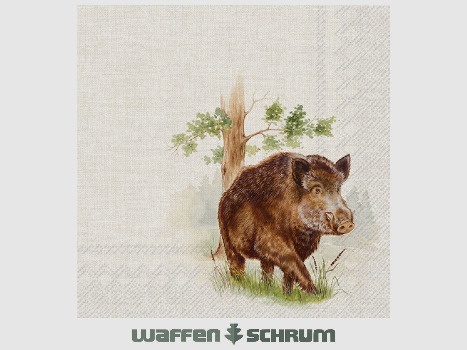 Serviettes de sanglier Fritzmann