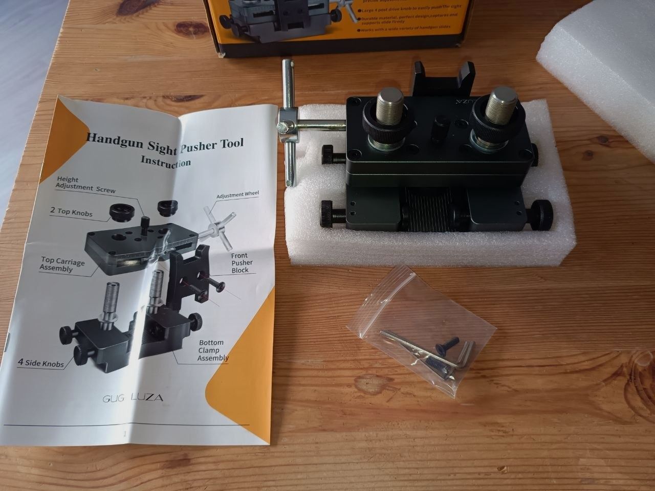 Guguluza Visierrücker Visierdrücker Pistole Handgun Sightpusher Tool