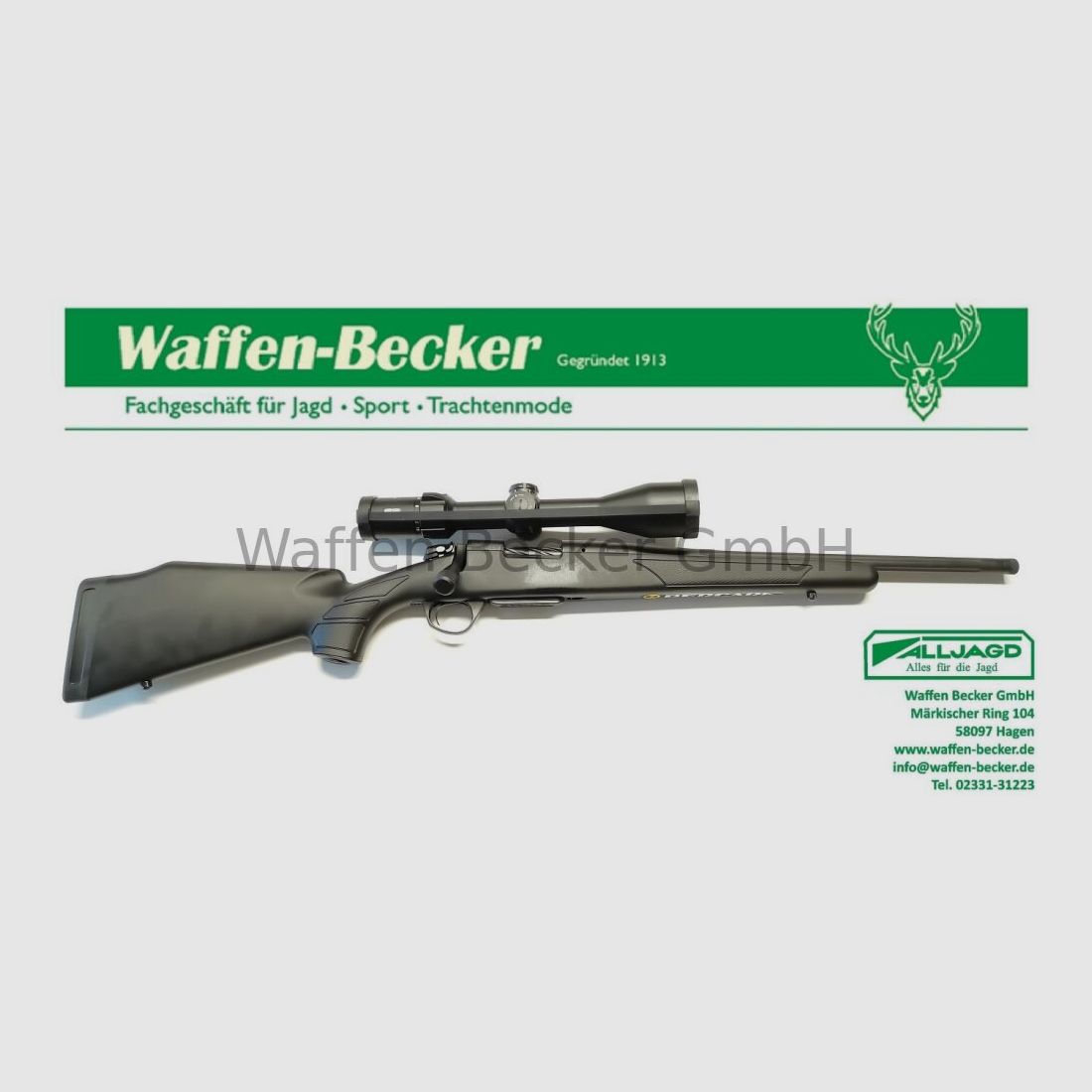 Bergara	 Jungjägerangebot: B14 Kal. .308Win., M14x1 Mündungsgewinde, 46cm LL + ZF Meopta 3-15x50 auf HSM