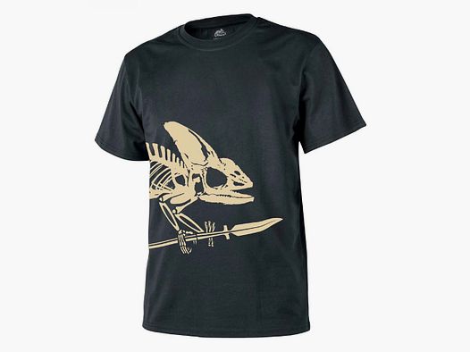 HELIKON TEX LOGO T-SHIRT FULL BODY SKELETON SCHWARZ