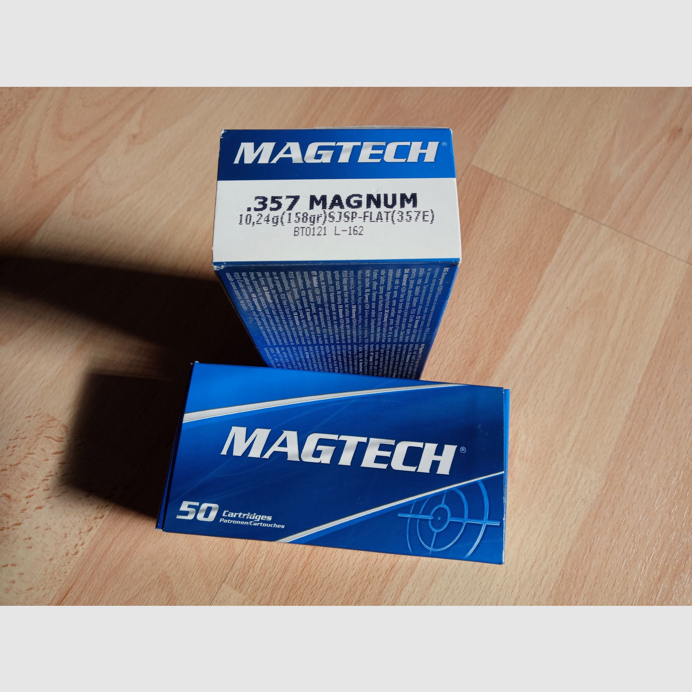 2x Magtech .357Mag piatto SJSP 10,24g (158gr)