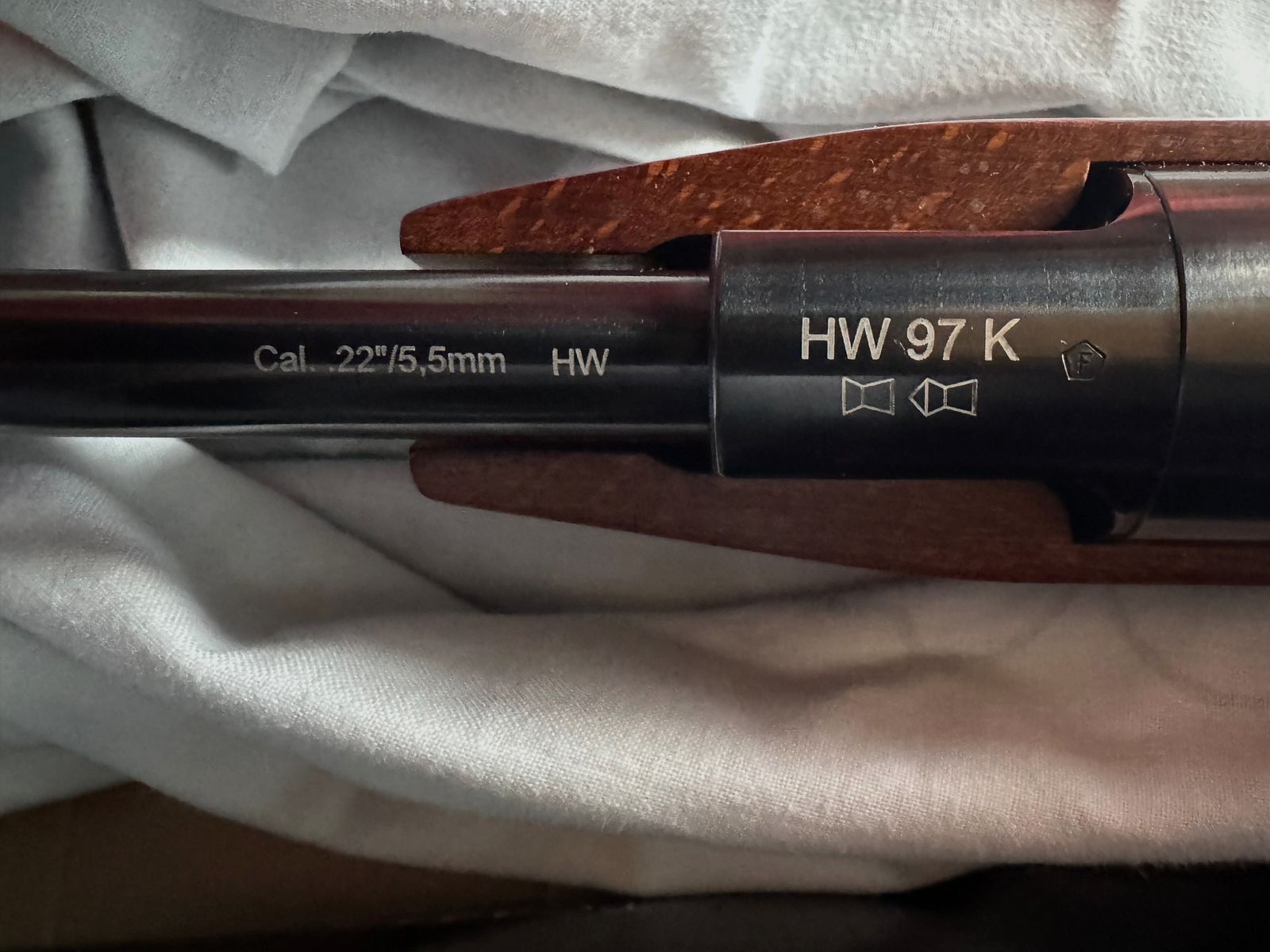 Weihrauch HW 97 Kaliber 5,5 HAWKE Zielfernrohr Futteral Zubehör 5.5 Garantie