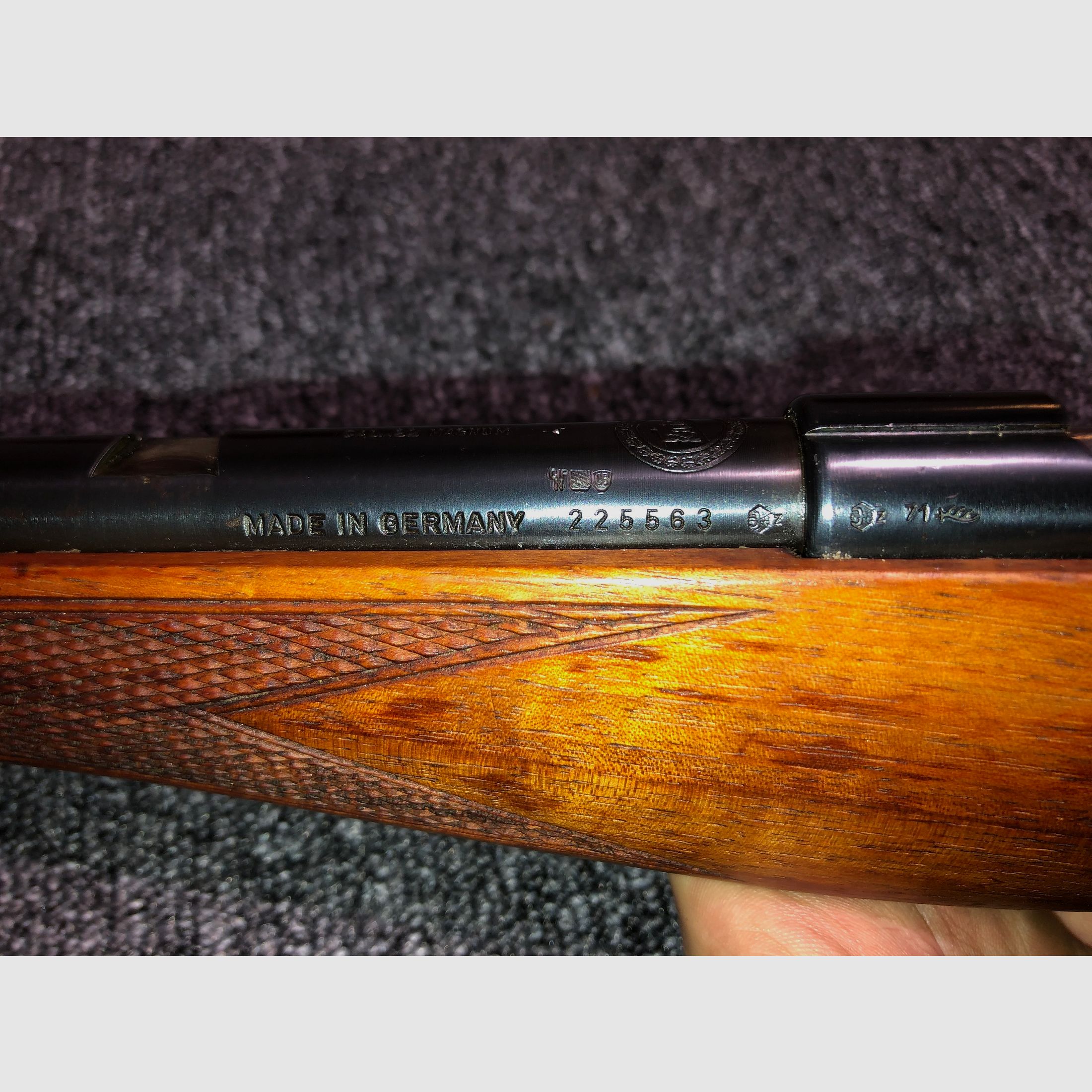 Carabine de répétition de guerre .22 Winchester Magnum Krico 22 Win. Mag. 22 WMR