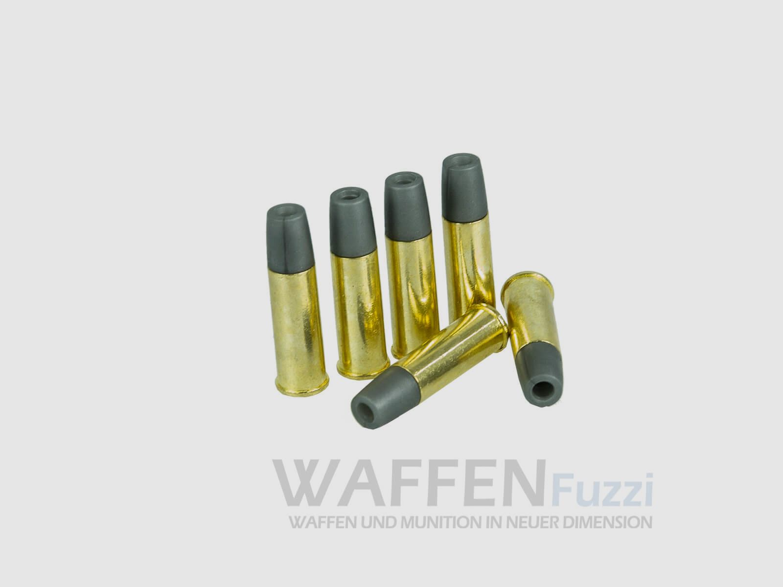 Ladehülsen für Schofield CO2 Revolver Kaliber 4,5mm Stahl BB - 6STK