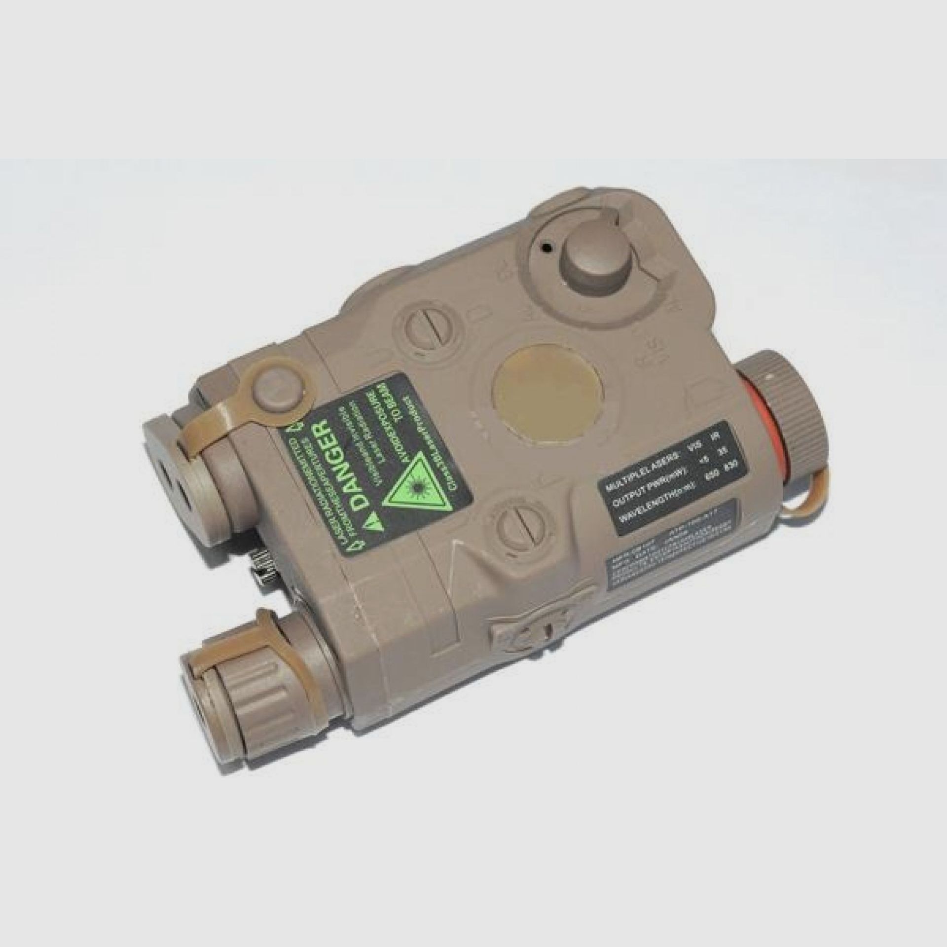 Batteriebehälter AN/PEQ 15 – tan, Bild 2 von 2