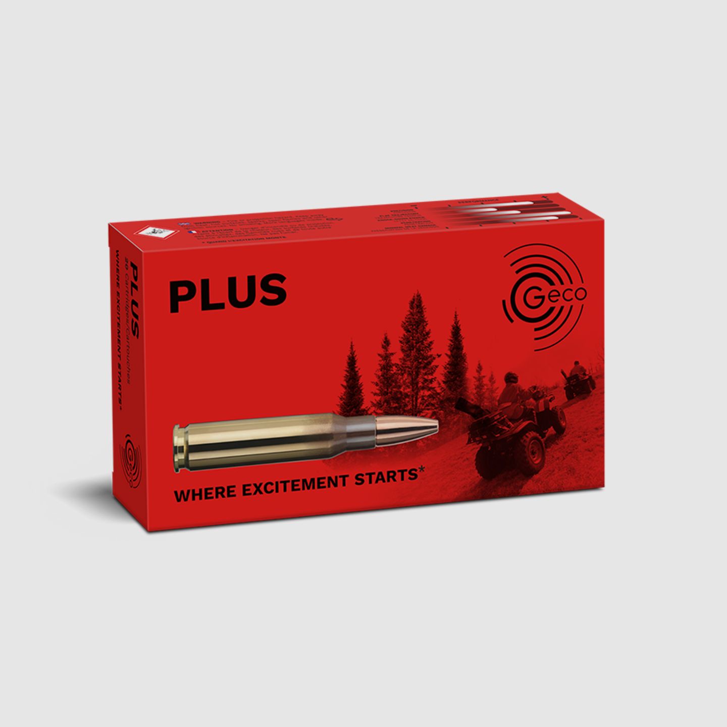 GECO Munition 9,3x62mm Plus 16,5g/255gr
