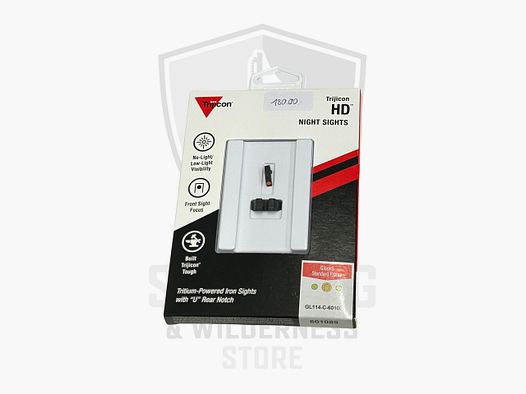 Trijicon Glock Night Sights Tritium grün-orange-grün