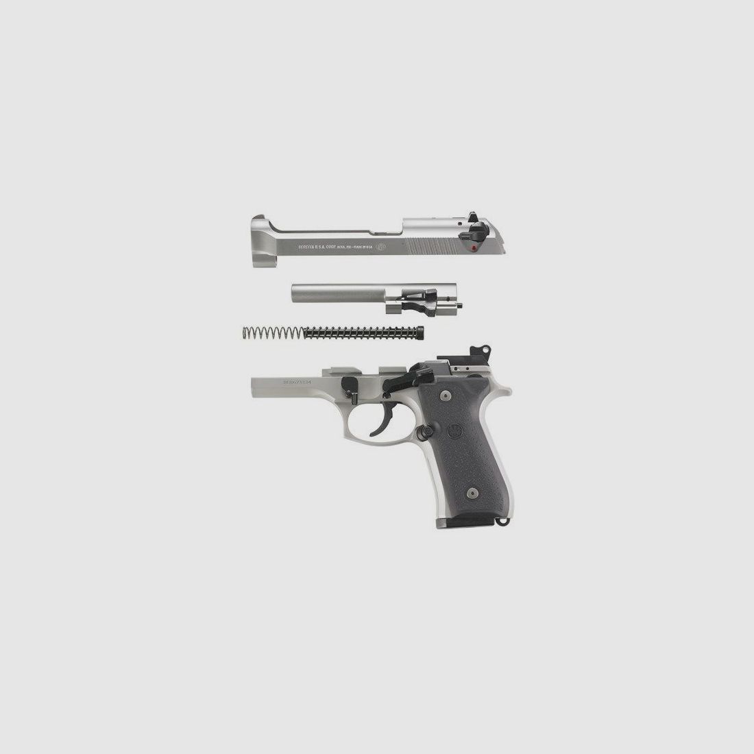 Pistola Semiautomática BERETTA 92 FS INOX C/9MM, imagen 20 de 23