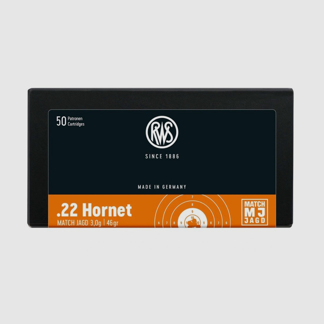 .22 Hornet Match-Jagd 3,0g/46grs. RWS