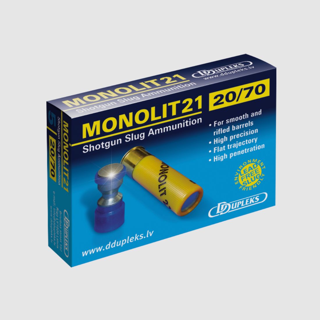 DDupleks 01-01227 Monolit 21 20/70 19,5g 01-01227 Slug 5 Stk.