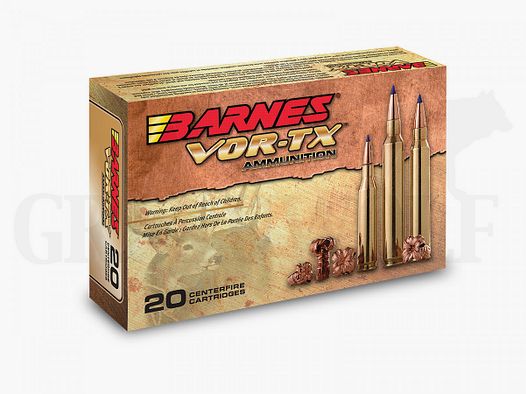 6,5 mm Creedmoor 127 gr / 8,2 g Barnes VOR-TX Long Range Patronen 20 Stück