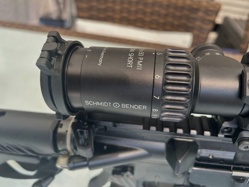 Sig Sauer 516 Marksman Schmidt & Bender 5-20x50 PM II Ultra Short SP-4036 @34 H34mm