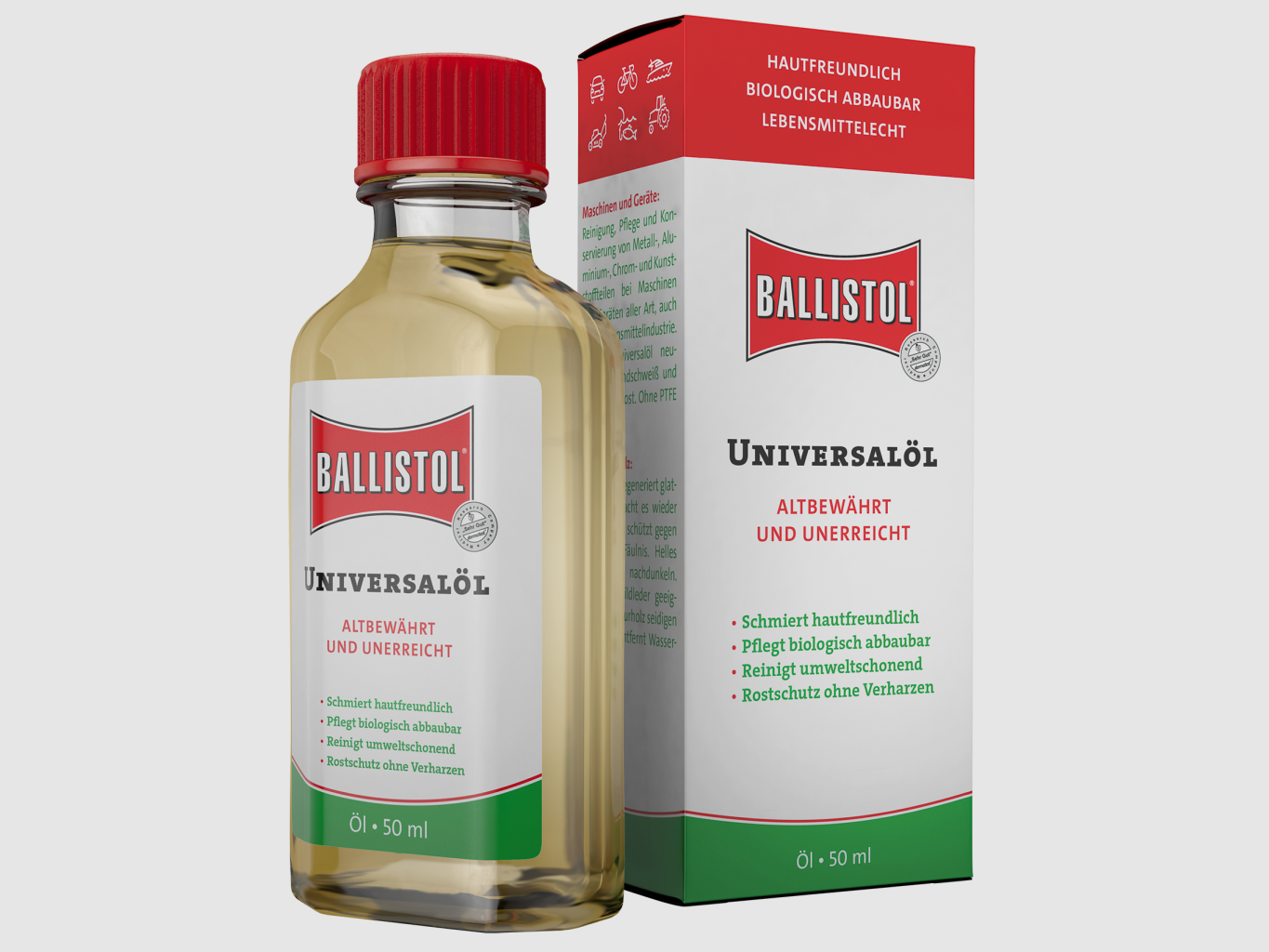 Ballistol Huile Universelle Bouteille 50ml