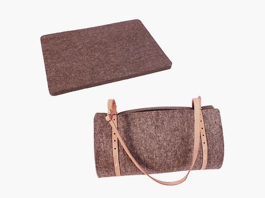 Fritzmann Ansitzfilz Sitzkissen 45 x 31 cm,15 mm stark OHNE Trageriemen
