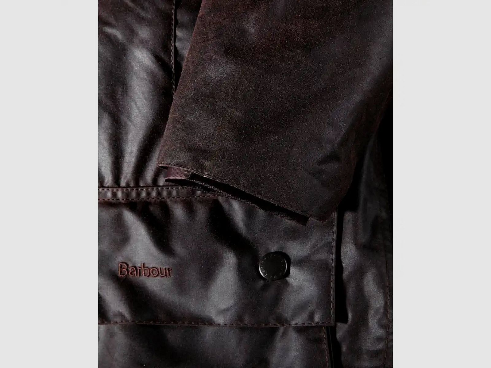 Barbour Wachsjacke Beaufort, Farbe Rustic Braun