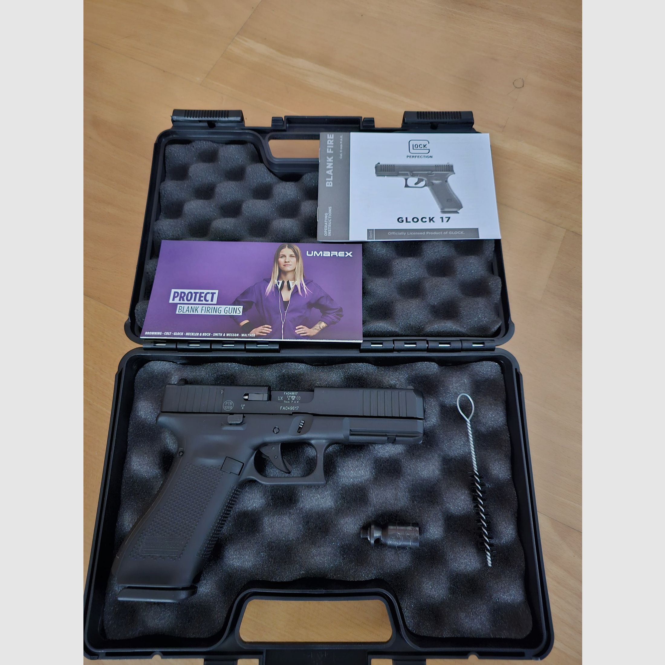 Neuwertige Glock 17 Gen 5 Umarex Schreckschuss 9mm PAK