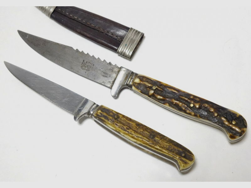 Ritter Jagdmesser Nicker +Hubertus **alt**