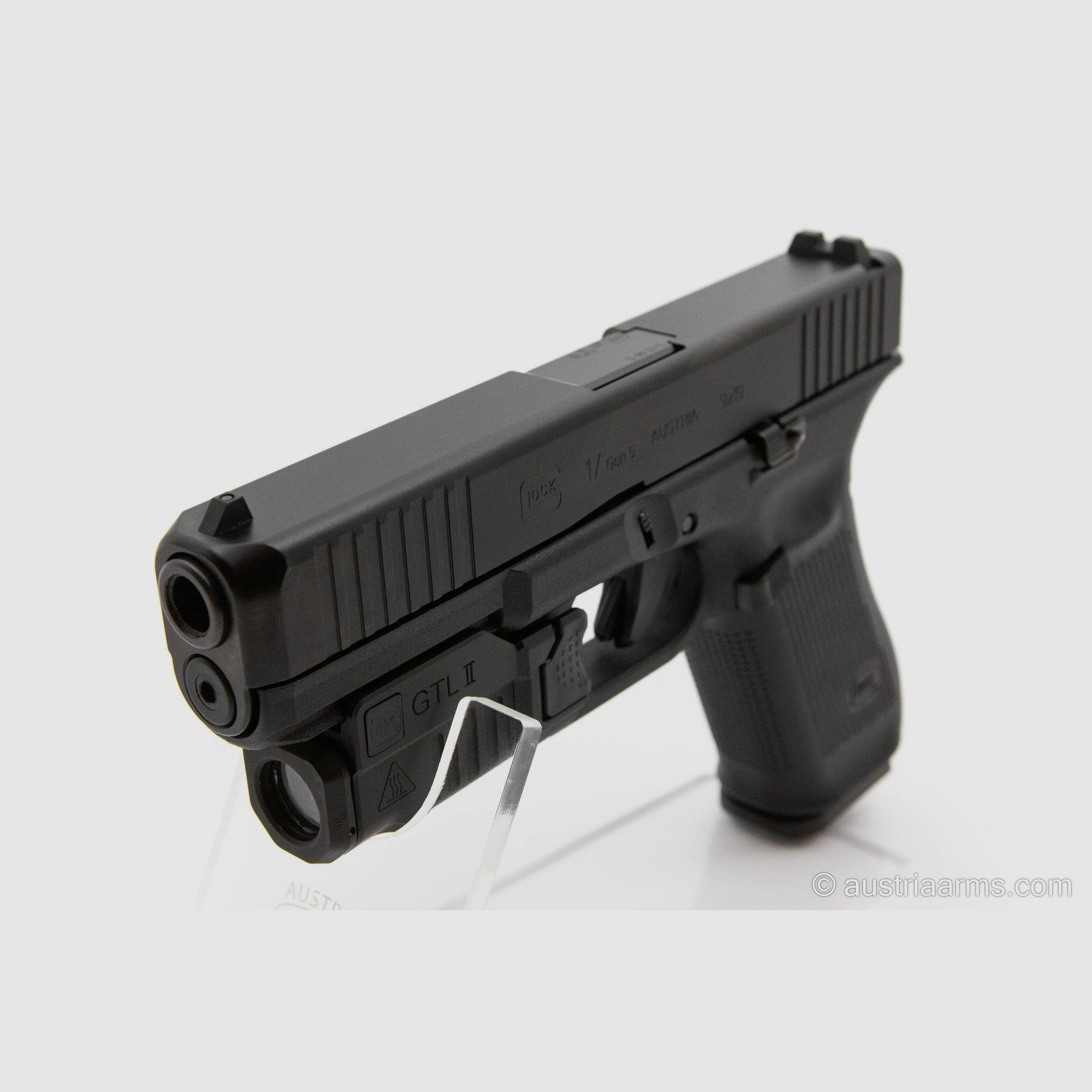 Glock 17 Generation 5 mit Glock GTL II, neuwertige Gebrauchtwaffe, 9 x 19 mm, Bild 3 von 4
